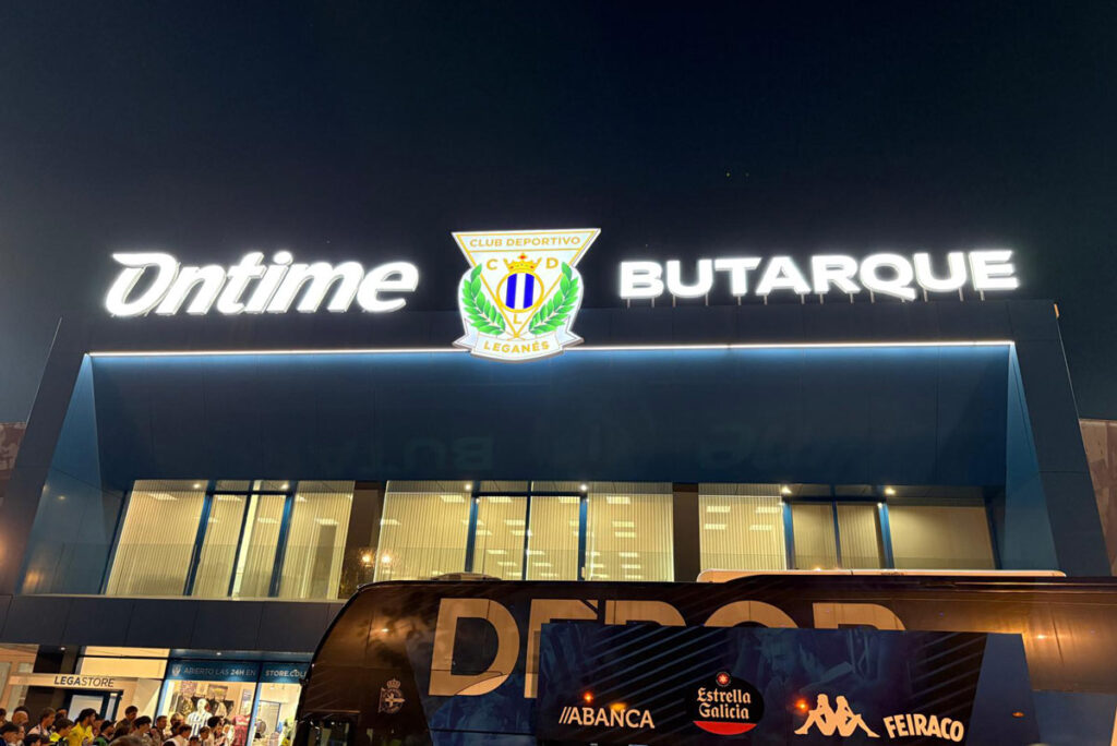 Renovación de la imagen corporativa del Estadio Butarque