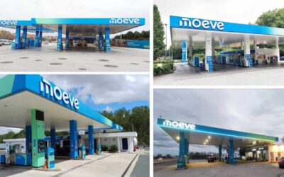 Tecnoseñal impulsa el cambio de imagen de más de 100 estaciones de servicio MOEVE en España y Portugal